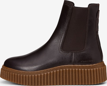 Marc O'Polo Chelsea boots 'Bianca' in Brown: front