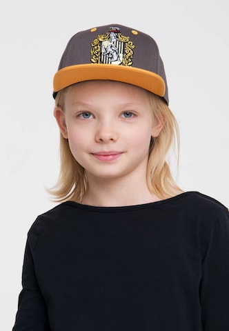 LOGOSHIRT Beanie 'Harry Potter Hufflepuff' in Mixed colors: front
