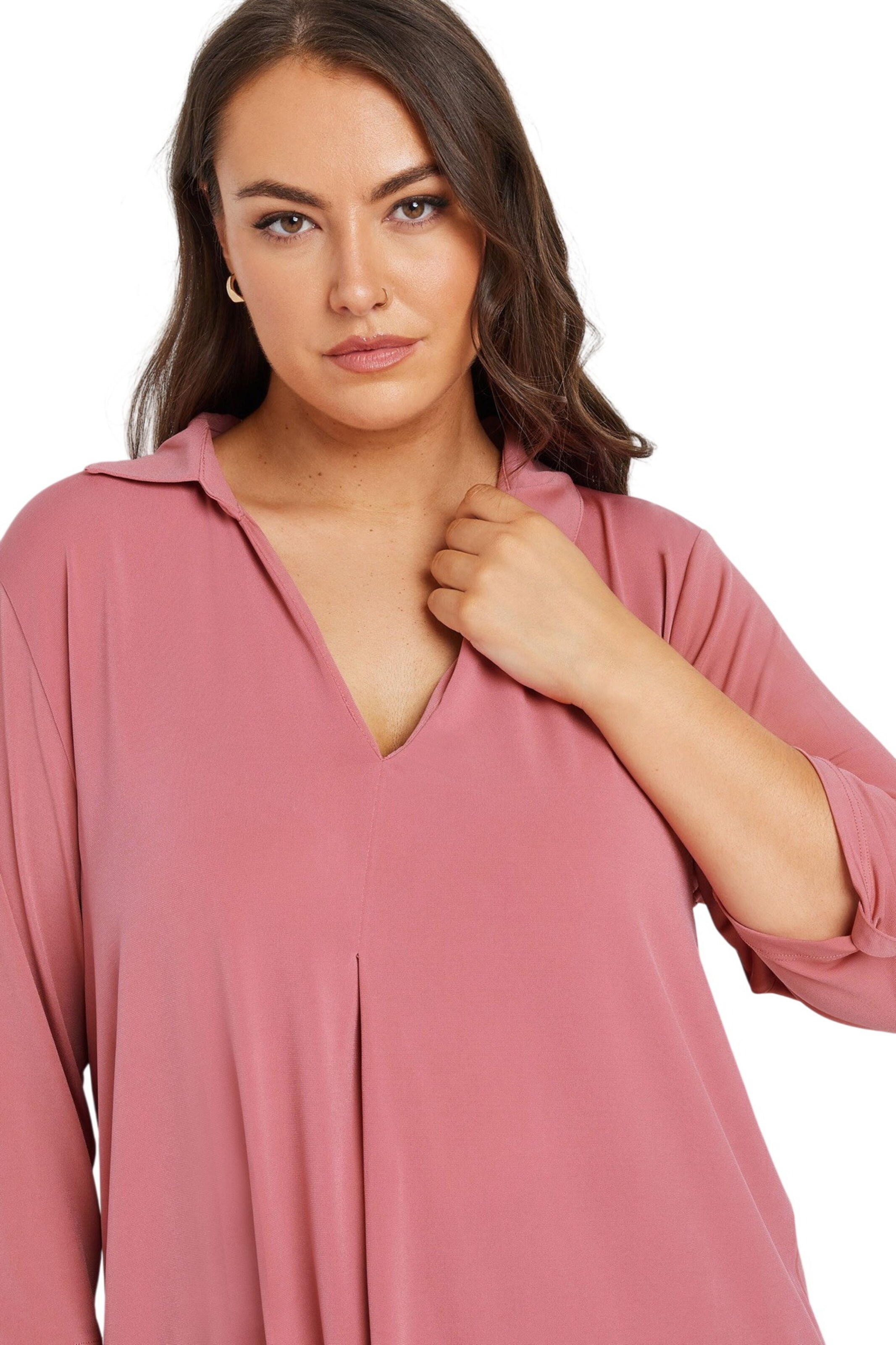 Stil Diva Bluse in Pink