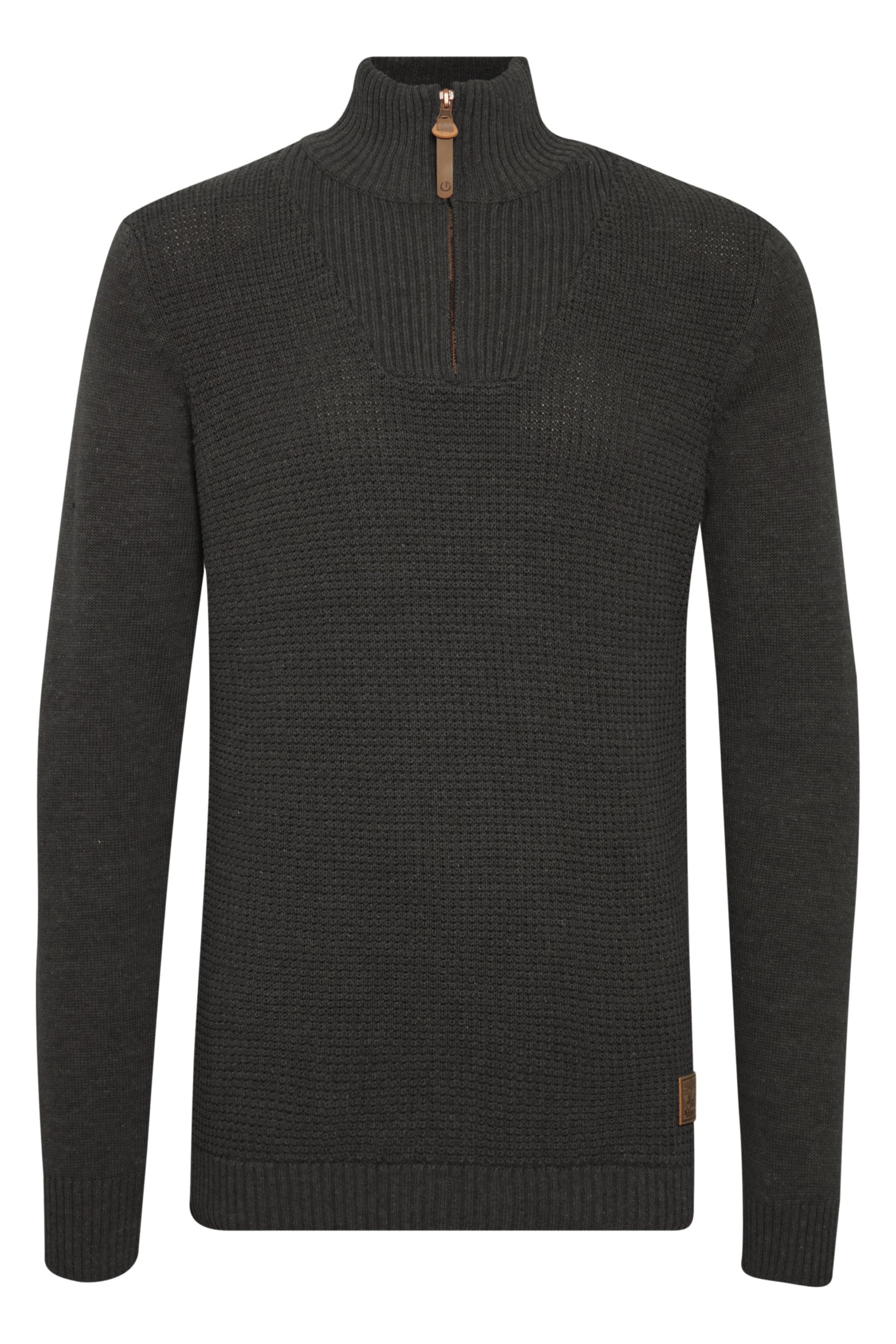 Pull-over 'Tommy' !Solid en gris : devant
