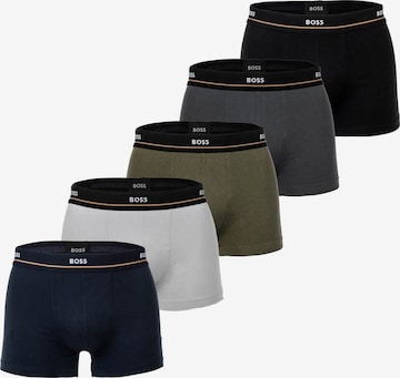 Boxers 'Essential' BOSS en bleu : devant