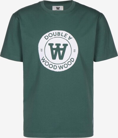 WOOD WOOD T-Shirt en vert / blanc, Vue avec produit