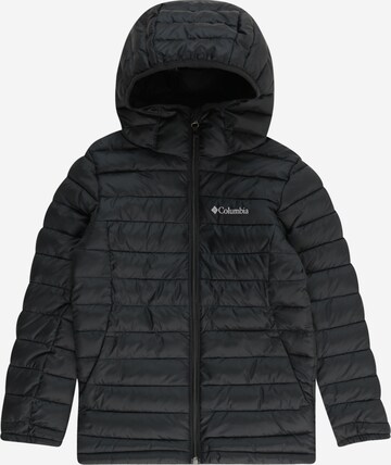 COLUMBIA - Chaqueta de montaña 'Silver Falls' en negro: frente