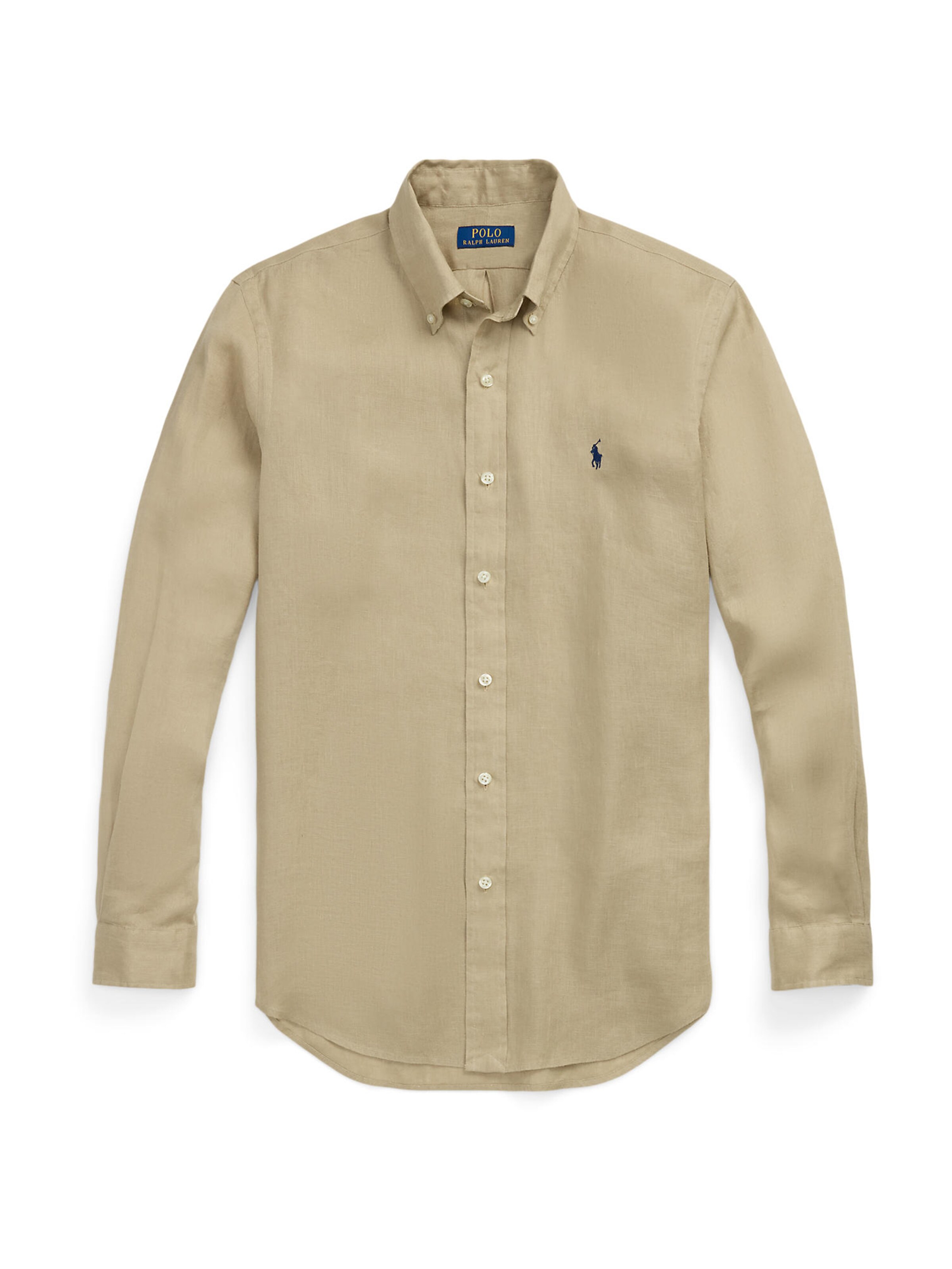 Polo Ralph Lauren Slim fit Ing - bézs: elől