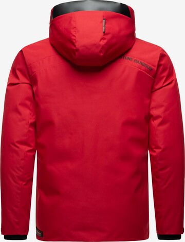 STONE HARBOUR Winter Jacket in Red
