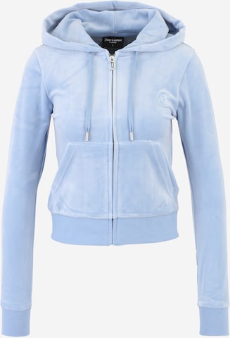 Juicy Couture Petite Sweat jacket 'ROBERTSON' in Blue: front