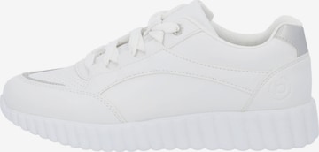 bugatti - Zapatillas deportivas bajas en blanco: frente
