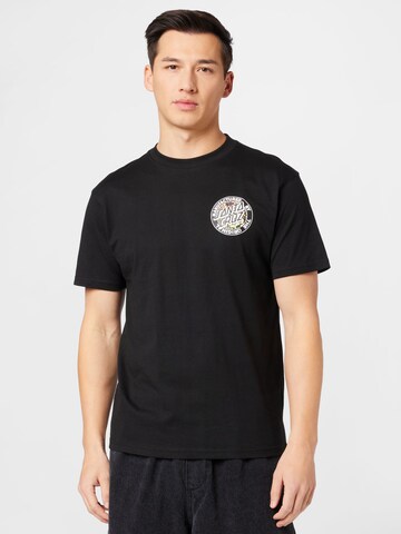 Santa Cruz T-Shirt in Schwarz: Vorderseite