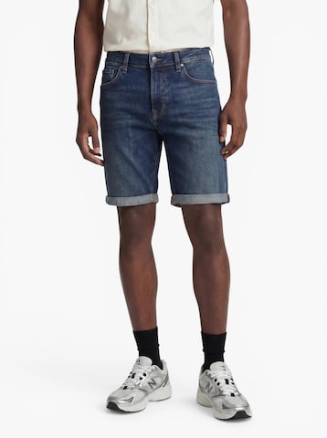 JACK & JONES Slimfit Farmer 'JWHRICK JJFOX' - kék: elől