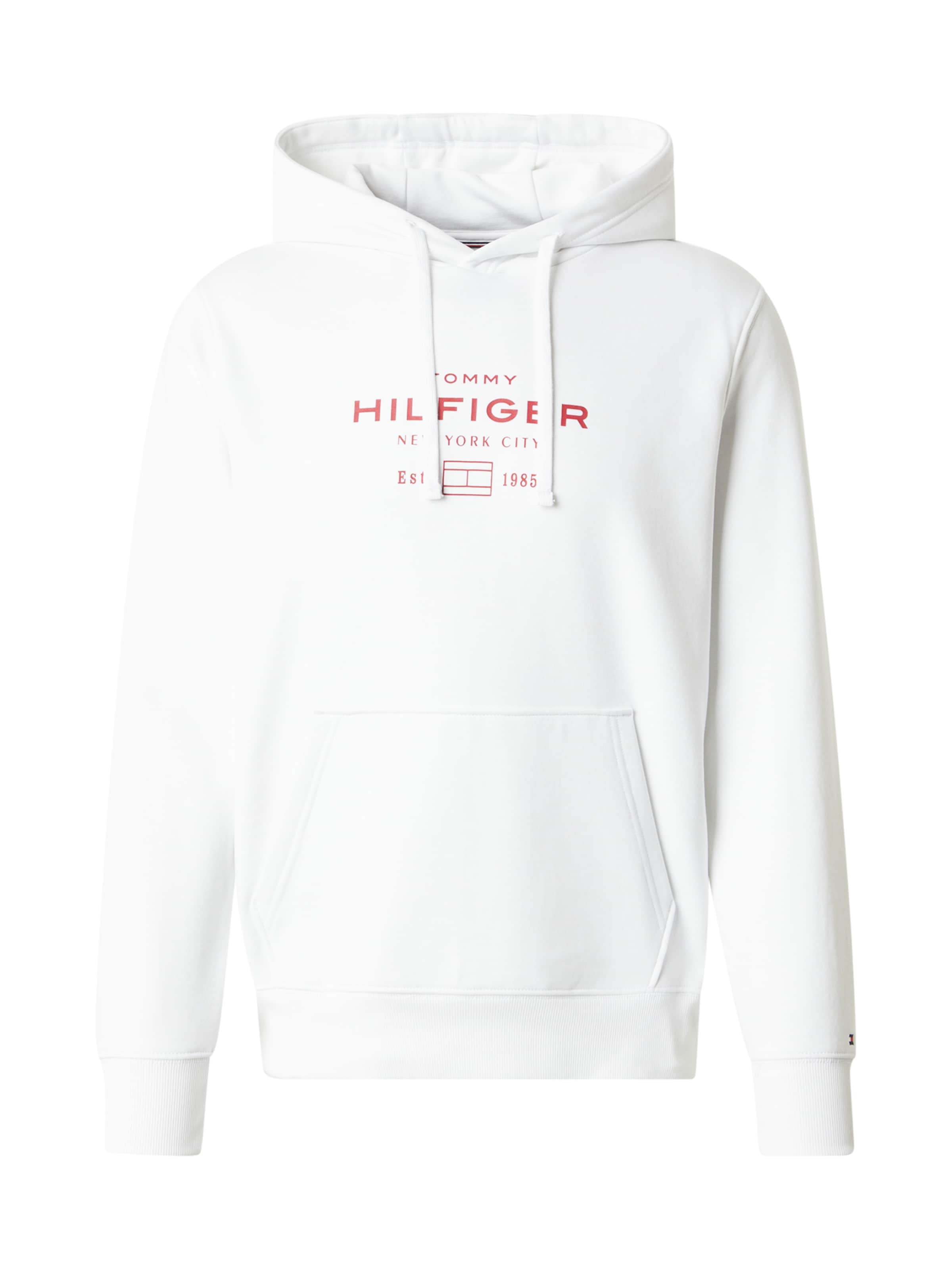 TOMMY HILFIGER Sweatshirt in Weiß: Vorderseite