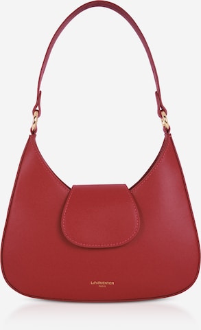 LeParmentier - Bolso de hombro 'Obolo' en rojo: frente