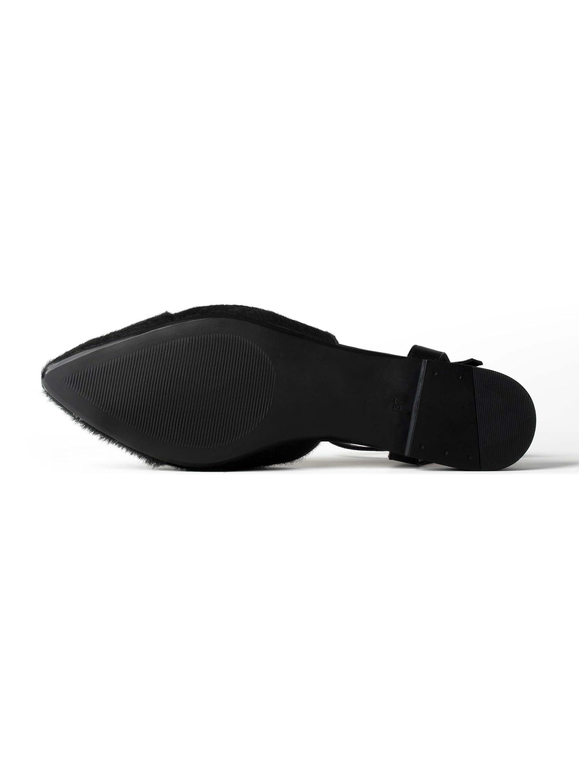 L37 HANDMADE SHOES Slipper 'A KISS BEFORE DAWN' i sort