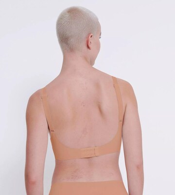 T-shirt Reggiseno 'ZERO Feel 2.0' di SLOGGI in marrone