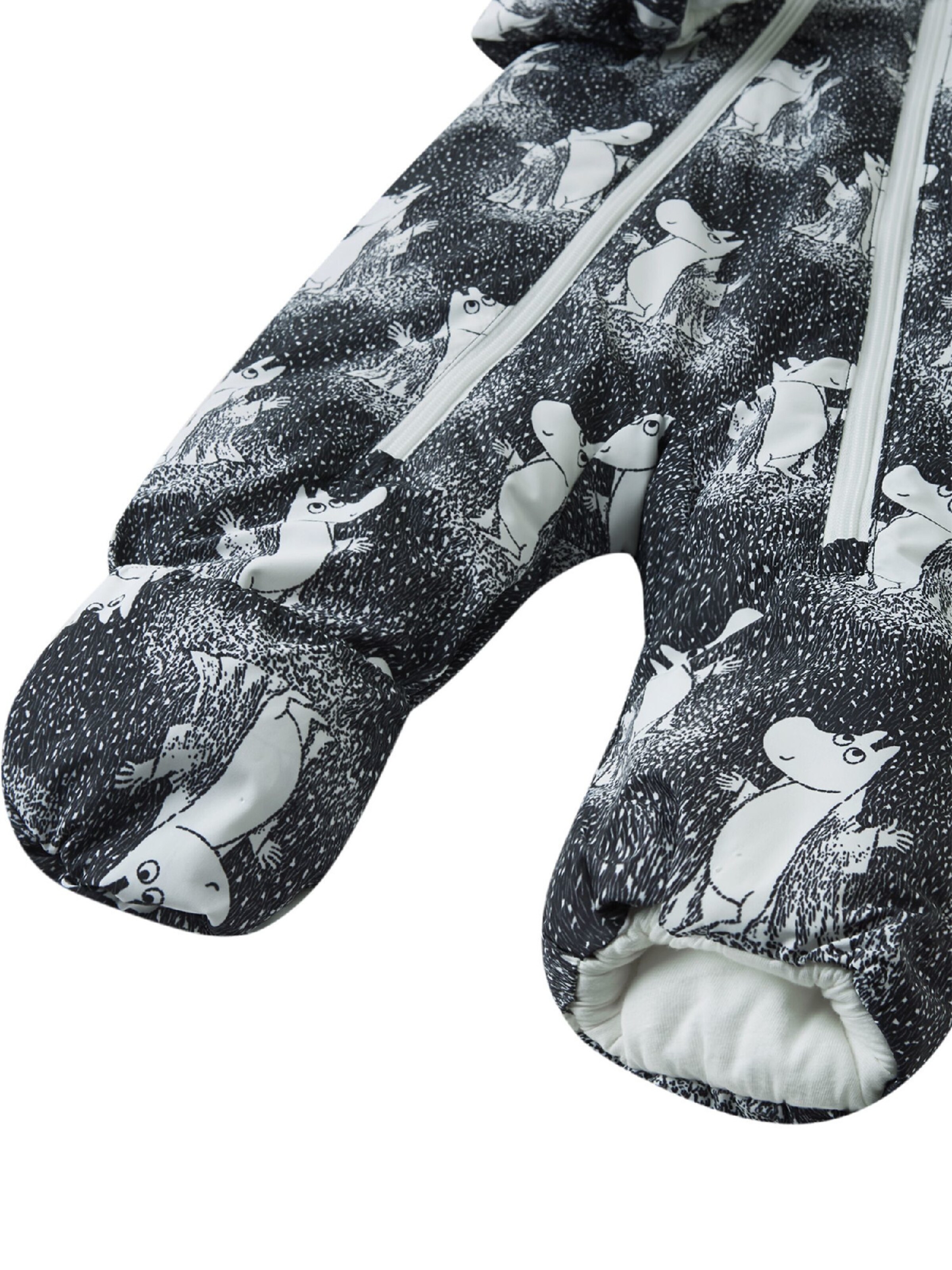 Reima Overall 'Moomin Knytte' in Schwarz