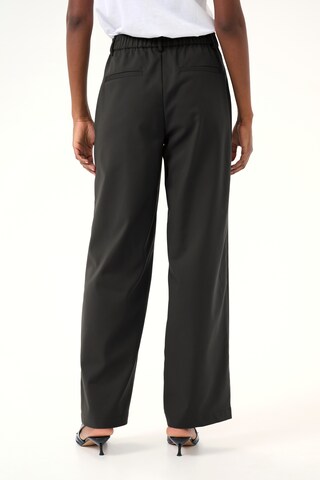 Kaffe Wide leg Broek 'Loraine' in Zwart