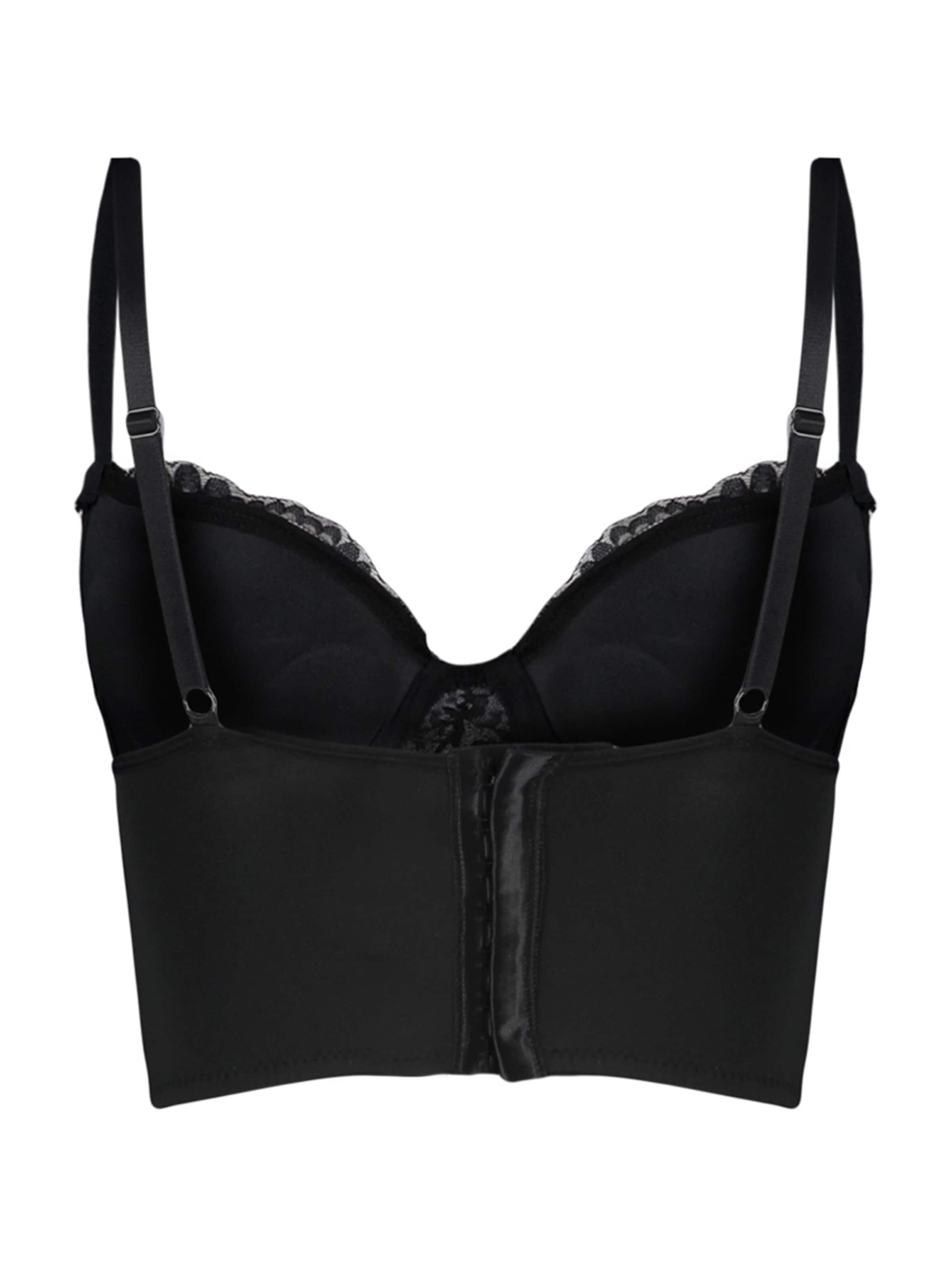Bustino Reggiseno di Trendyol in nero
