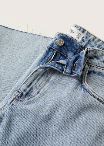 Wide Leg Jean 'Agnes' MANGO en bleu