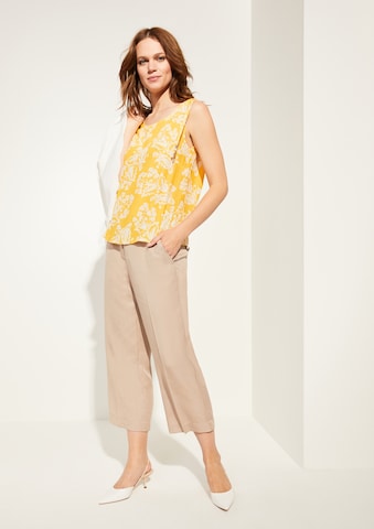 COMMA Regular Blouse in Yellow