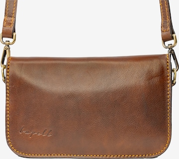 bupell Schultertasche 'Cinzia' in Braun: Vorderseite