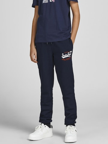 Tapered Pantaloni di Jack & Jones Junior in blu: frontale