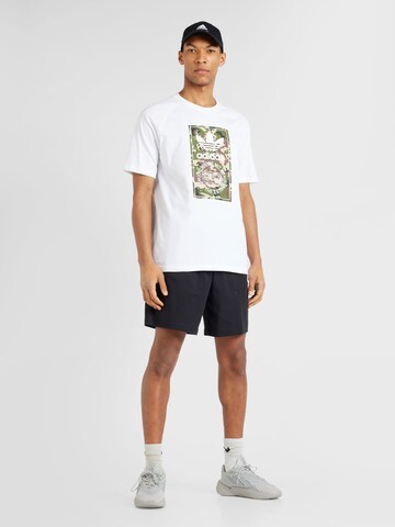 ADIDAS ORIGINALS Tričko 'Camo Tongue' – bílá