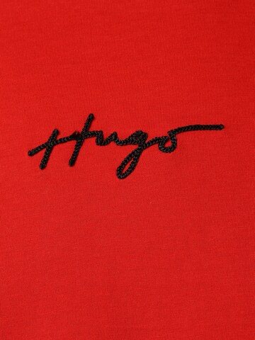 HUGO Bluser & t-shirts 'Dontevideo' i rød