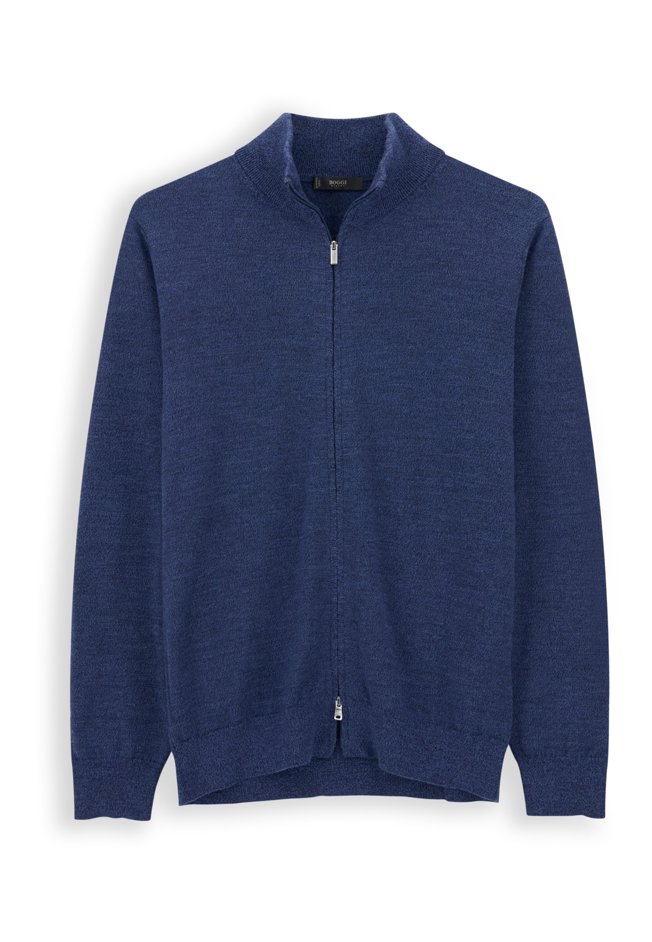Boggi Milano Strickjacke in Blau: Vorderseite