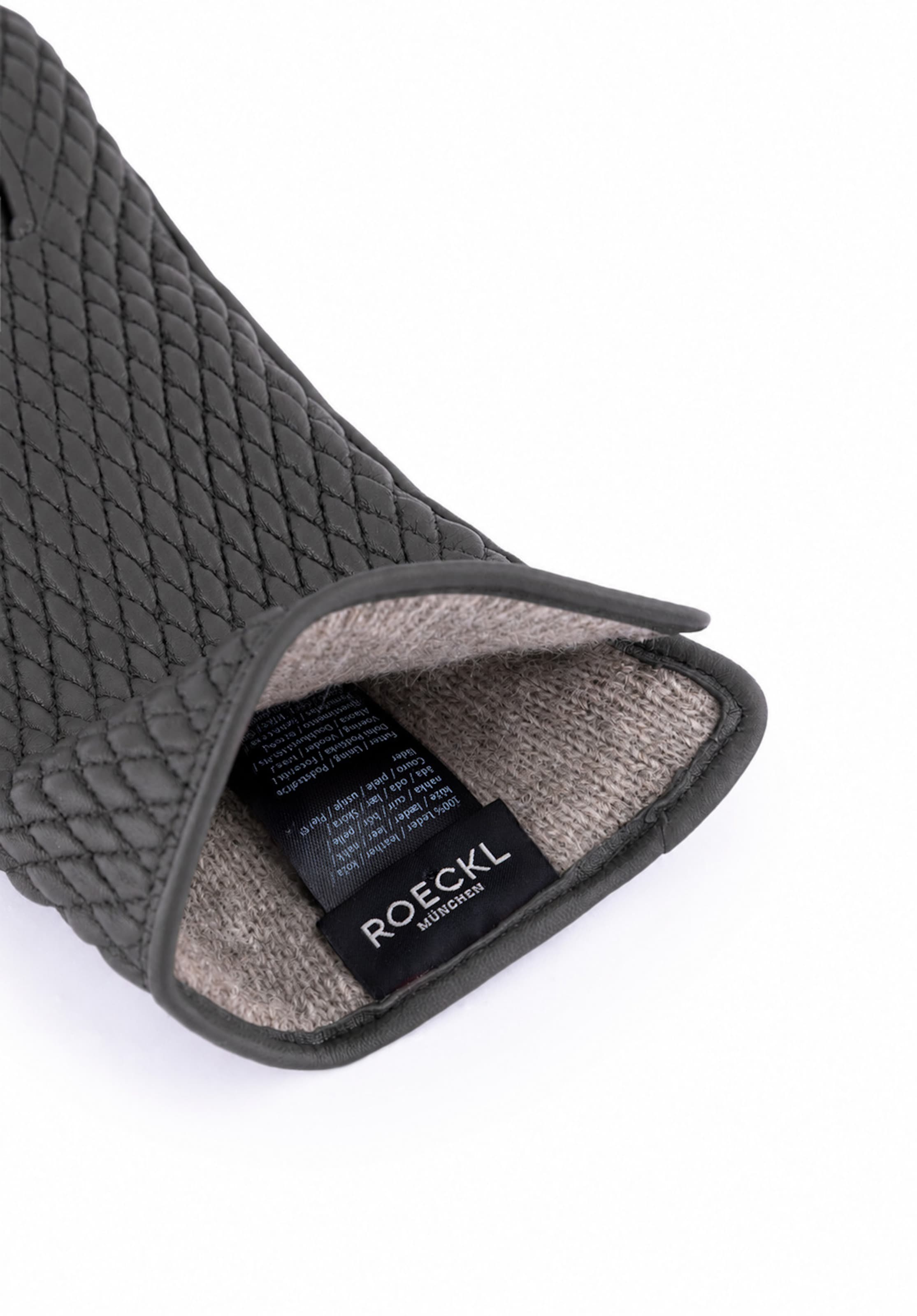 Roeckl Vingerhandschoenen ' Pienza ' in Grijs