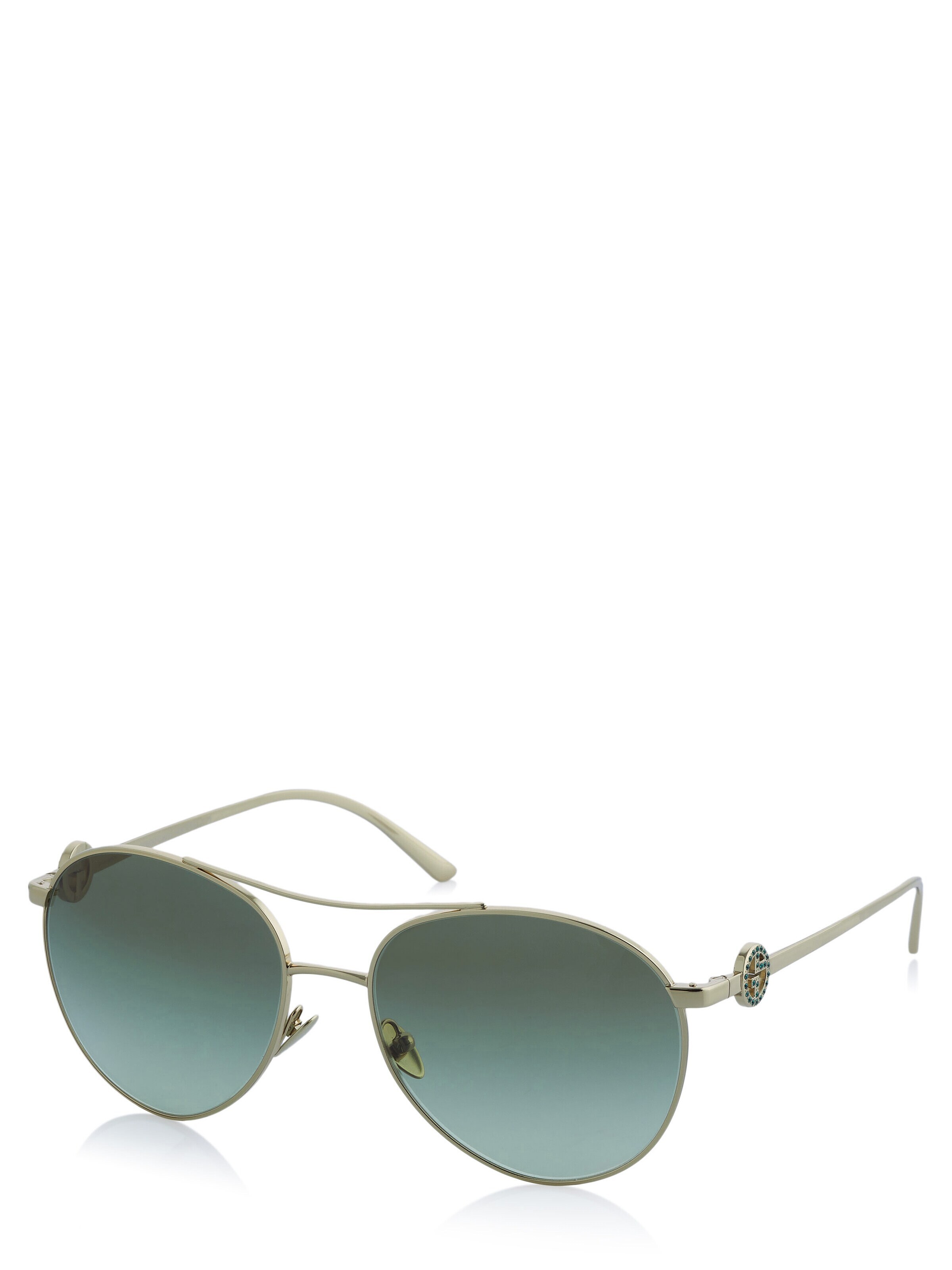 ARMANI Sonnenbrille‌ in Gold: Vorderseite