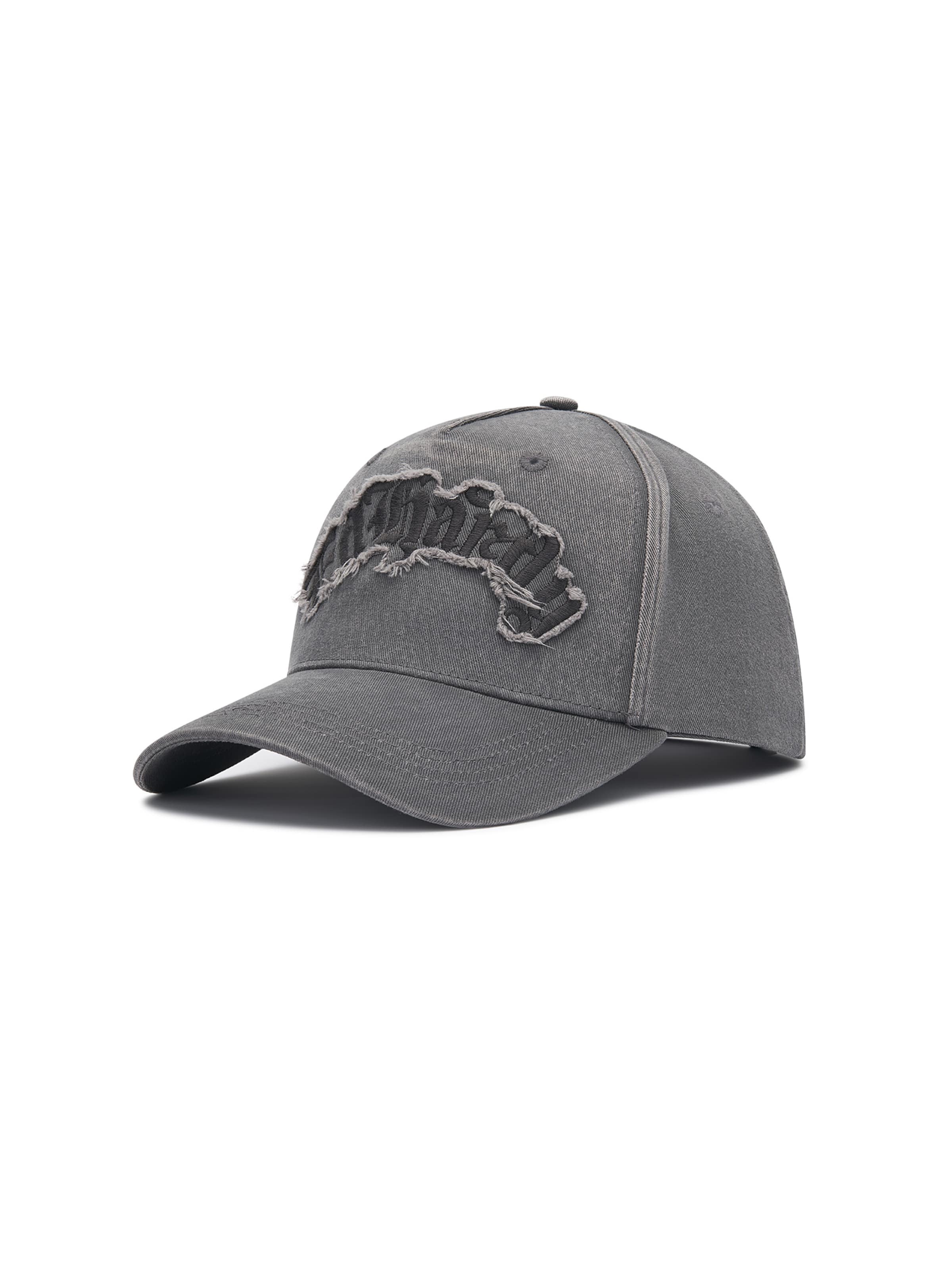 Casquette Ed Hardy en gris : devant