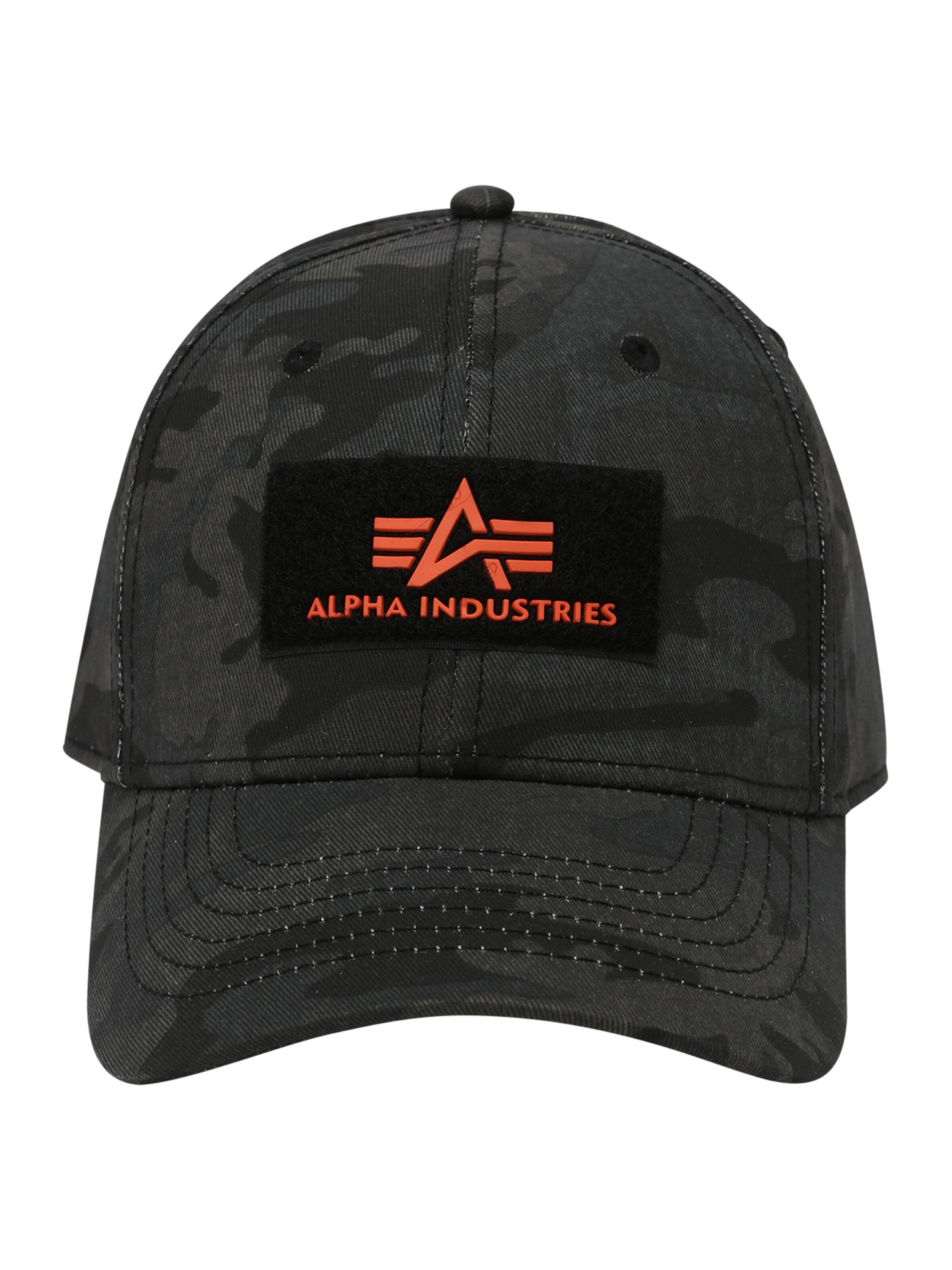 ALPHA INDUSTRIES Cap in Schwarz