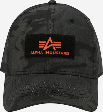 ALPHA INDUSTRIES Cap in Schwarz