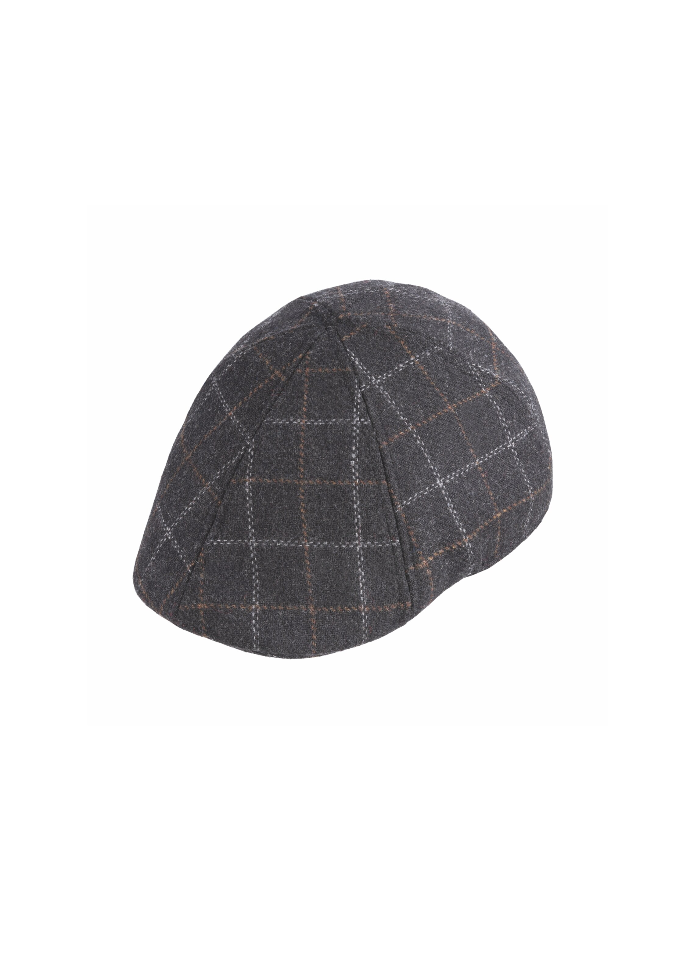 Chaplino Gatsby-Cap in Grau: Vorderseite