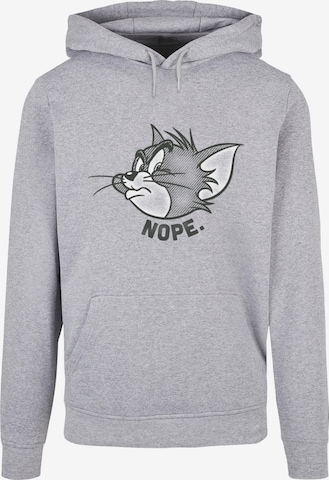 ABSOLUTE CULT Sweatshirt 'Tom and Jerry - Nope' in Grijs: voorkant