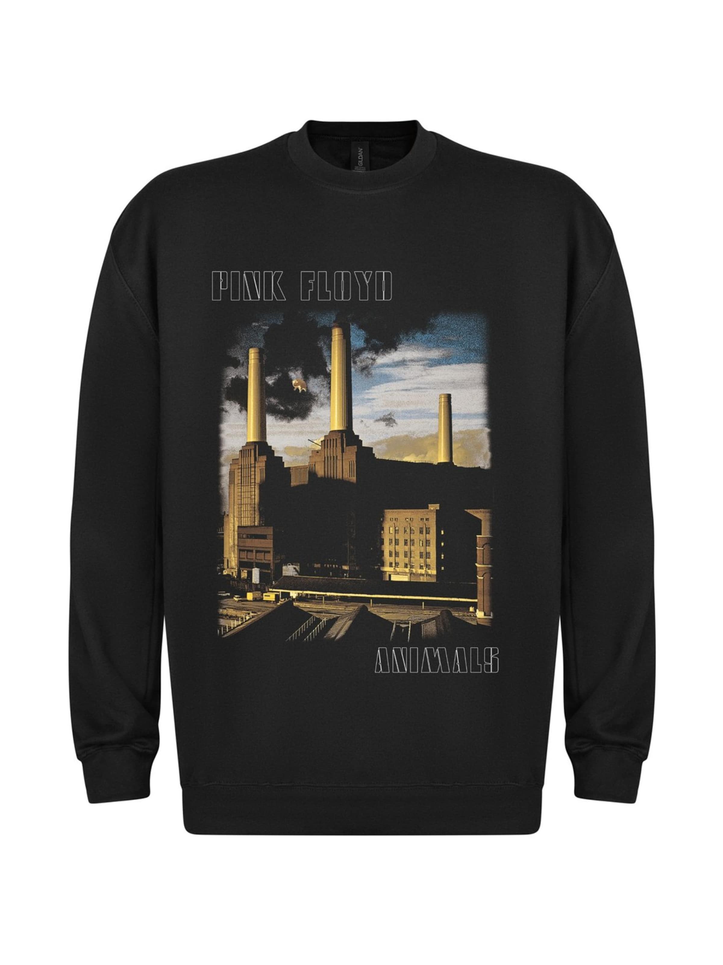 Pink Floyd - Sudadera 'Pink Floyd - Animals' en negro: frente