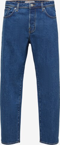 SELECTED HOMME Loosefit Jeans 'Kobe' in Blauw: voorkant
