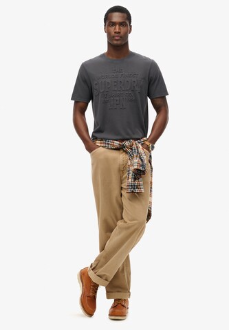 T-Shirt Superdry en noir