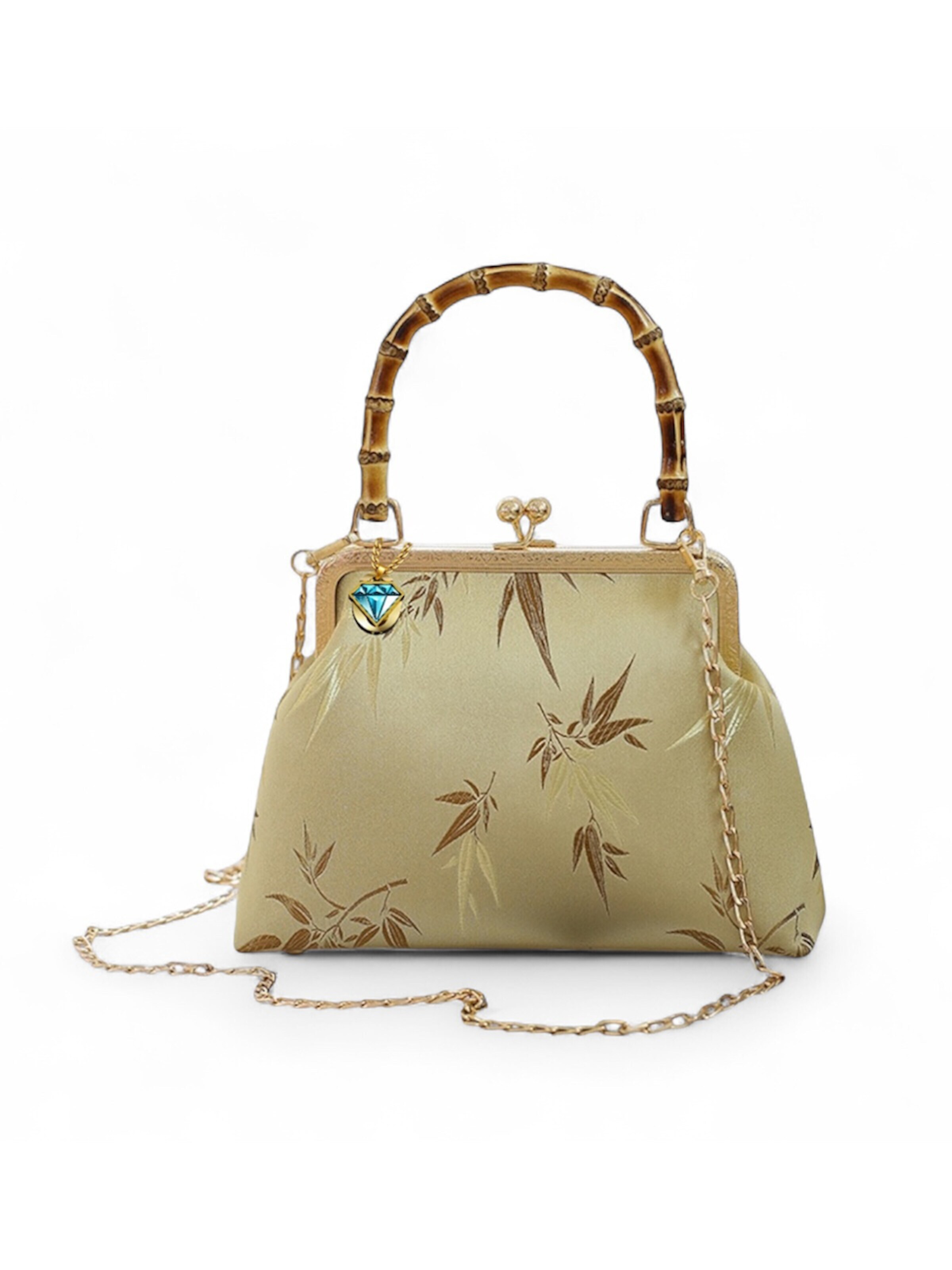 Elegon Handbag 'Model Vietnam' in Gold: front