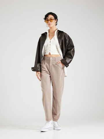 Mavi Конический (Tapered) Штаны 'LAURA' в Бежевый