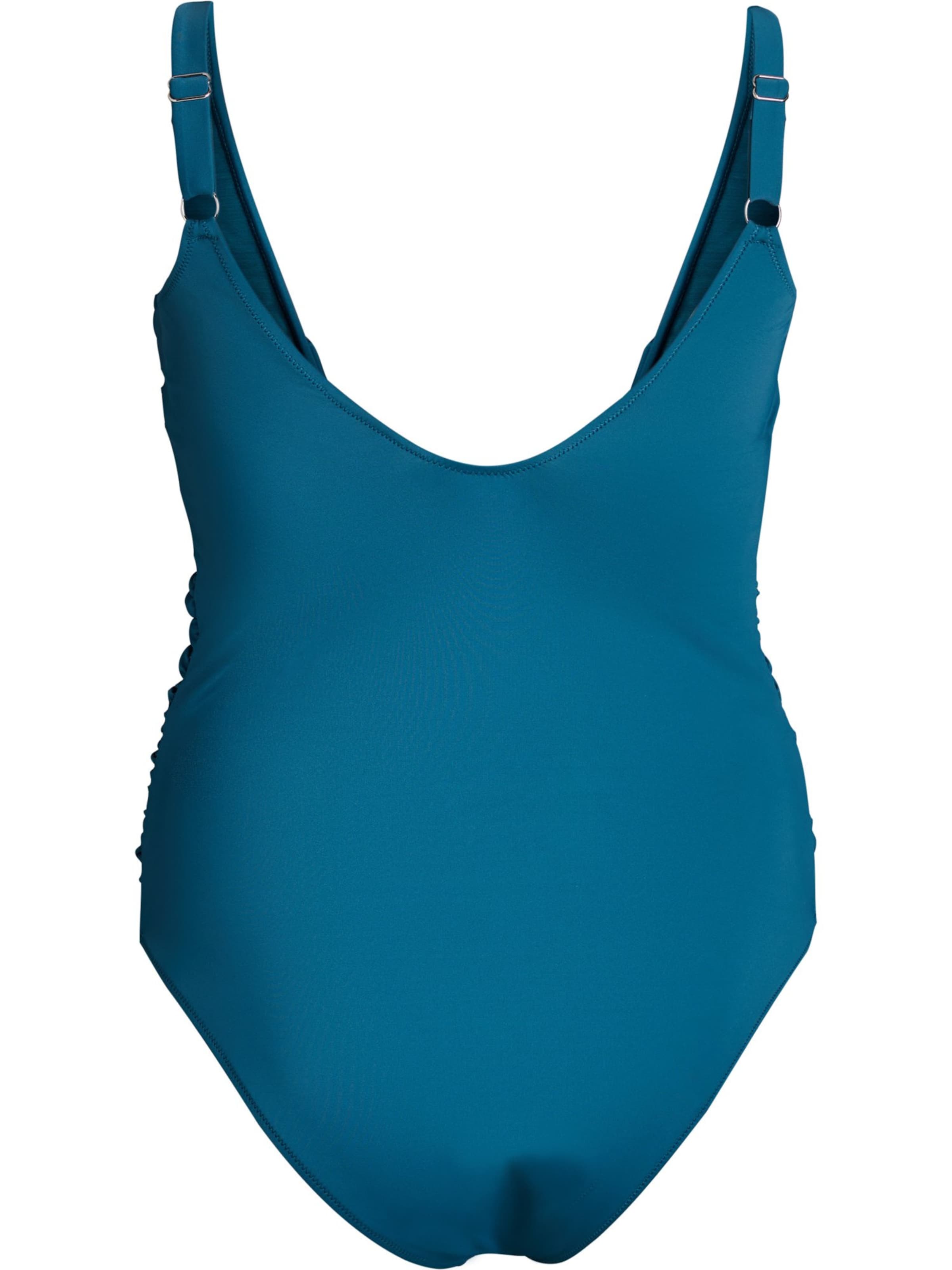 Swim by Zizzi Бюстгальтер под футболку Купальник в Синий