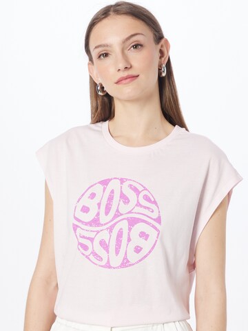 BOSS T-Shirt 'Ejosh' in Pink: predná strana