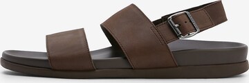 TOMMY HILFIGER Sandals in Brown: front