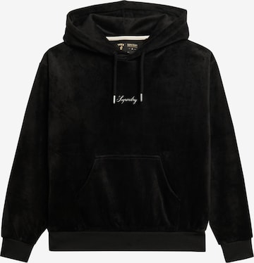 Superdry Collegepaita 'Country Club' värissä musta: etupuoli