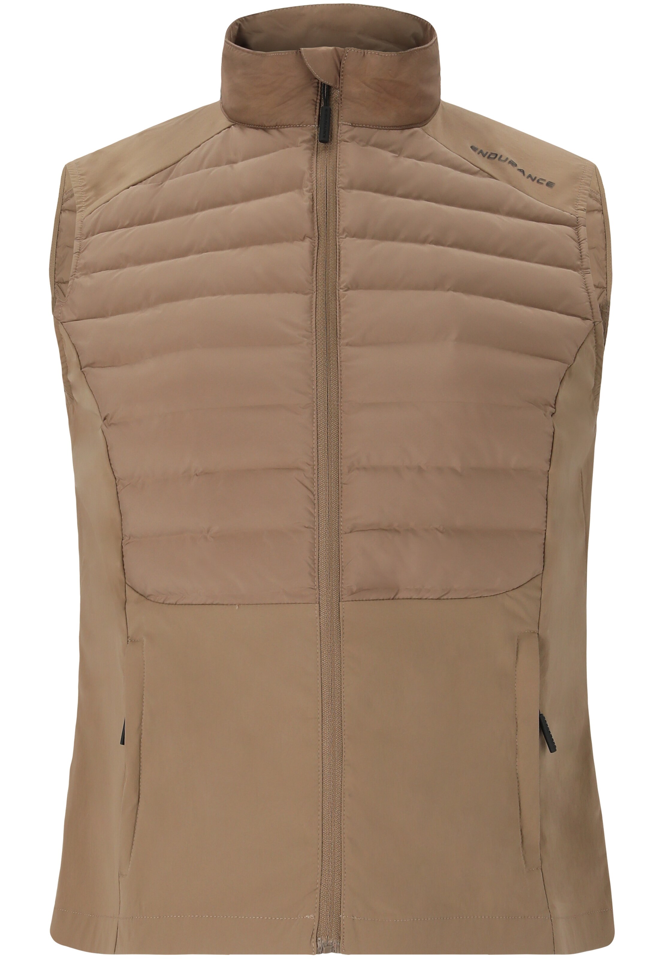 ENDURANCE Sports vest 'Beistyla' in Brown: front