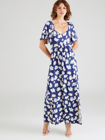 Wallis Dress in Blue: front