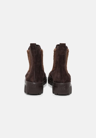 Paul Green Chelsea boots i brun
