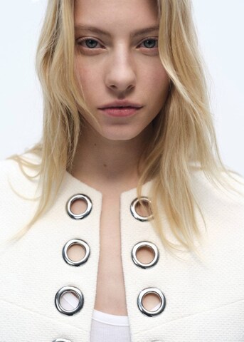 MANGO Between-Season Jacket 'Kiwi' in White
