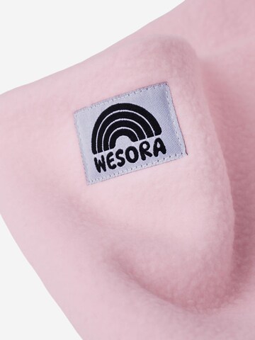 WESORA GmbH Loop scarf 'Fleece Neckwarmer' in Pink