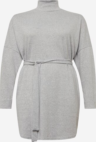 Noisy May Curve Dress 'Ava' in Grey: front