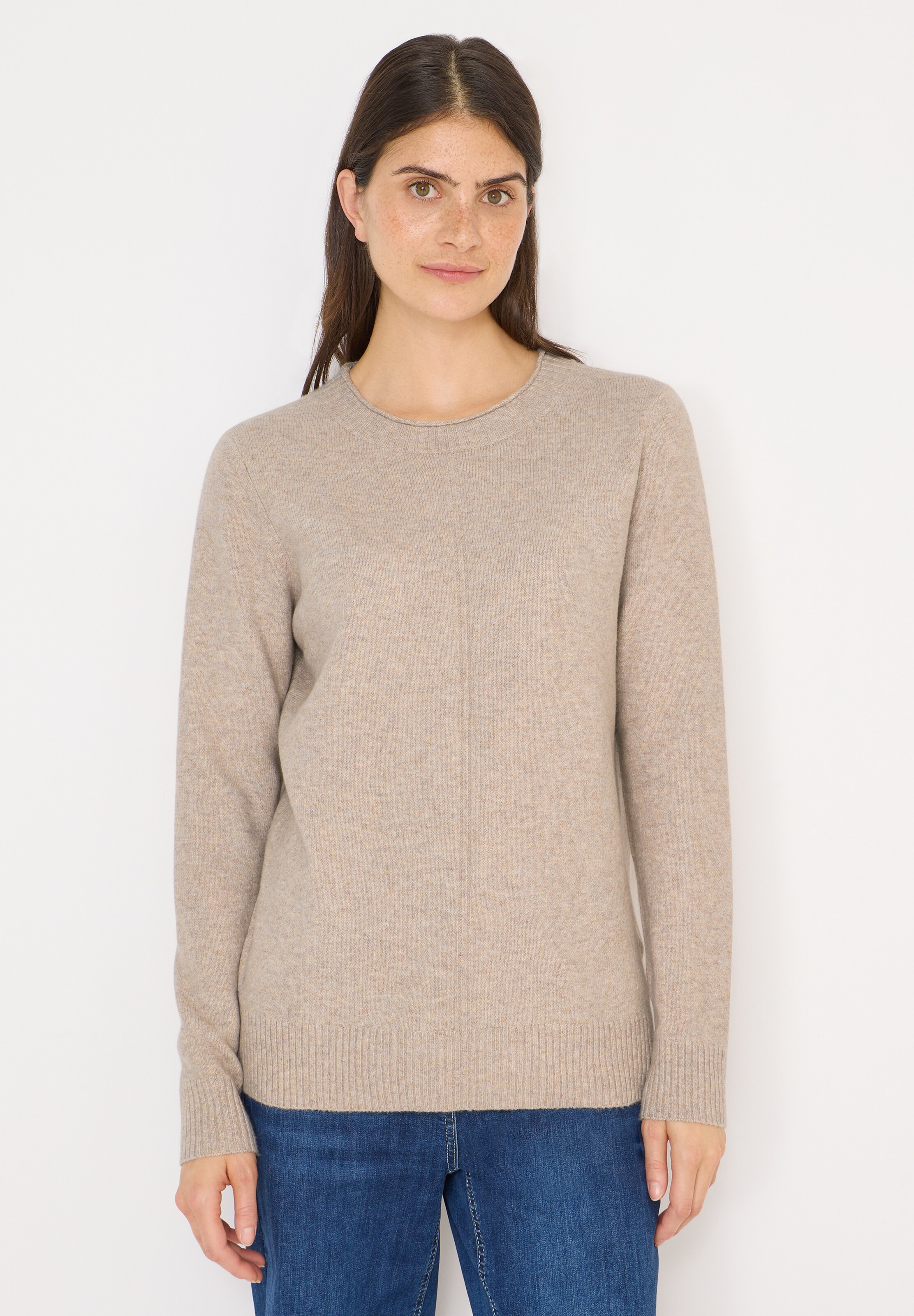 CECIL Sweater in Beige: front
